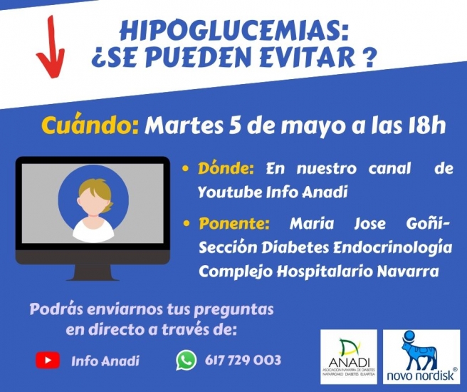 Charla – Hipoglucemias: ¿Se pueden evitar?