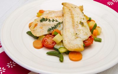 RECETA: Corvina con verduras al papillote (libre de gluten)