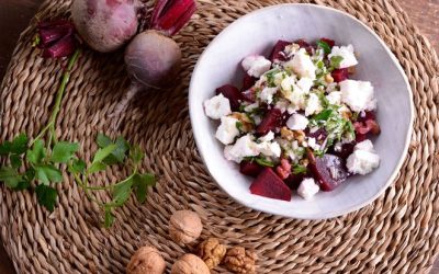 Receta de marzo: Ensalada de remolacha y queso feta